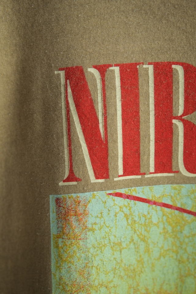 Utah/"NIRVANA" photo print tee shirt
