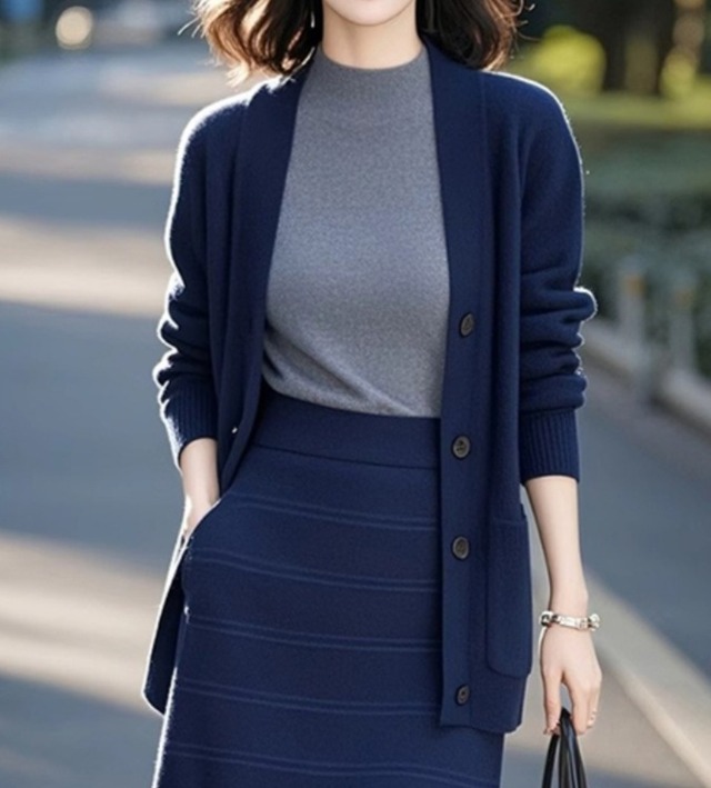 【カーディガン】大きいサイズ カーディガン レディース おしゃれ きれいめ 秋 かわいい 韓国 トップス 20代 30代 40代 50代 春 秋 冬 レディース ニット ブラック 黒 レッド 赤 ネイビー 青 S M L XL 2XL