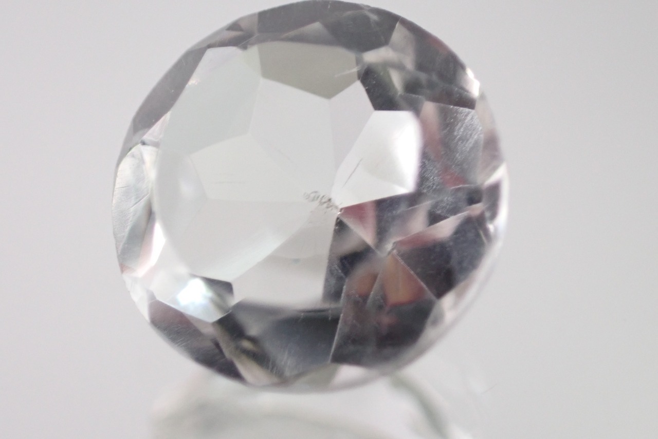 【原石セット】クォーツ×オイルインクォーツ 1.91ct/4.09ct  [C3-119]