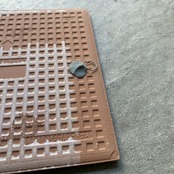 ボルジェス木版画 BACARO BORGES タイル『踊る男女』