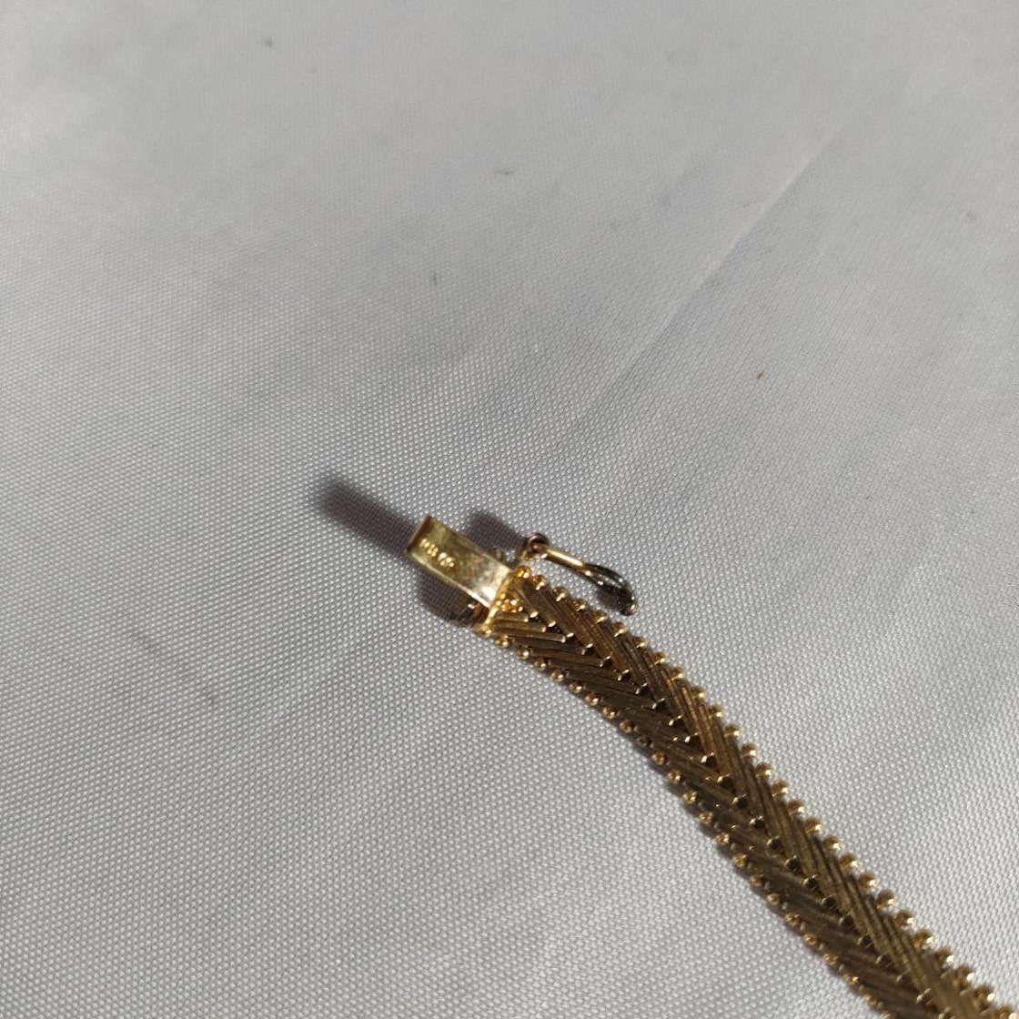 ひ577 超美品 MILOR ITALY sv925 ゴールド ネックレス | Pay ID