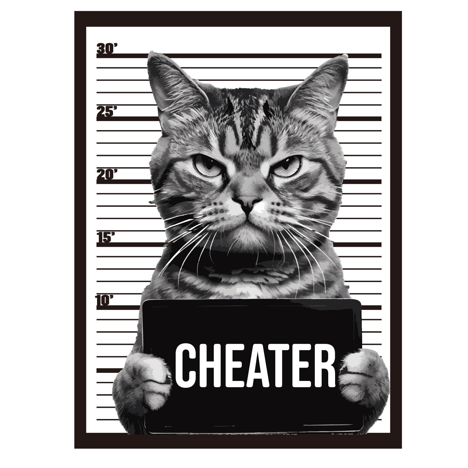 監獄 刑務所 不良 猫 ステッカー シール CAT STICKER JAIL : CTST-003