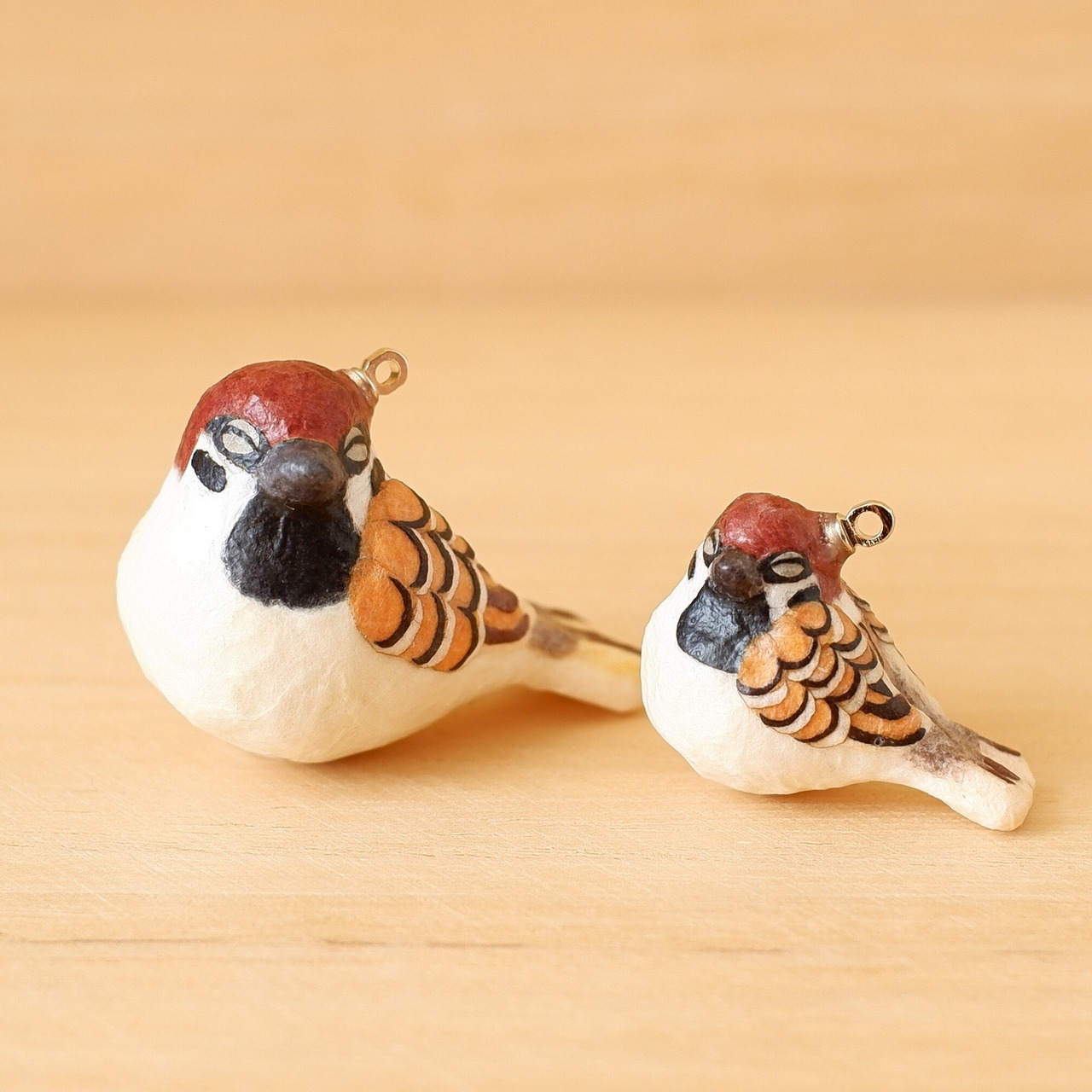 和紙小物/アクセサリー『スズメ（雀）』