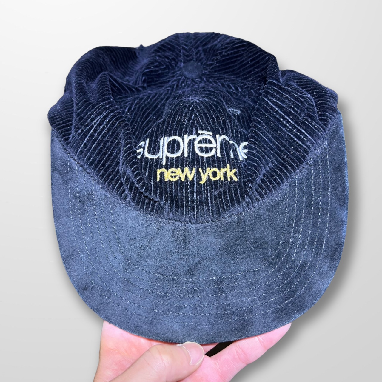 "Made in USA" Supreme 6 Panel Corduroy CAP "Classic Logo"