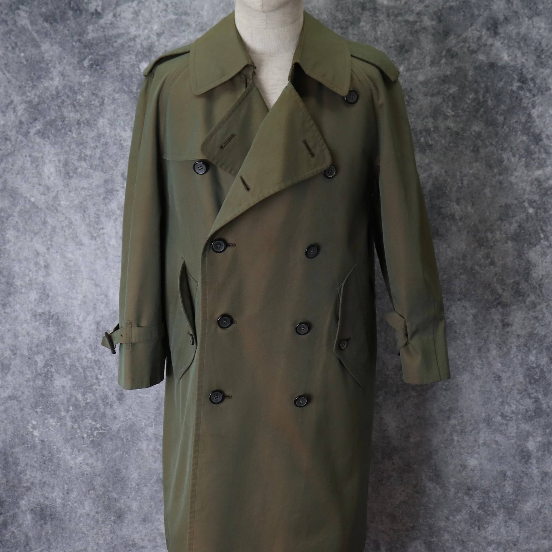 80's〜90's Vintage Burberry's Trench coat Color of Jewel beetle 80年代〜90年代  バーバリー トレンチコート 玉虫 タマムシ　A646 | ROGER'S used clothing - ロジャース - powered by BASE