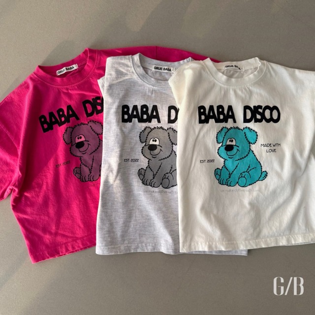 《送料無料》予約:ディスコT【GRUEBABA】※ジュニアサイズ
