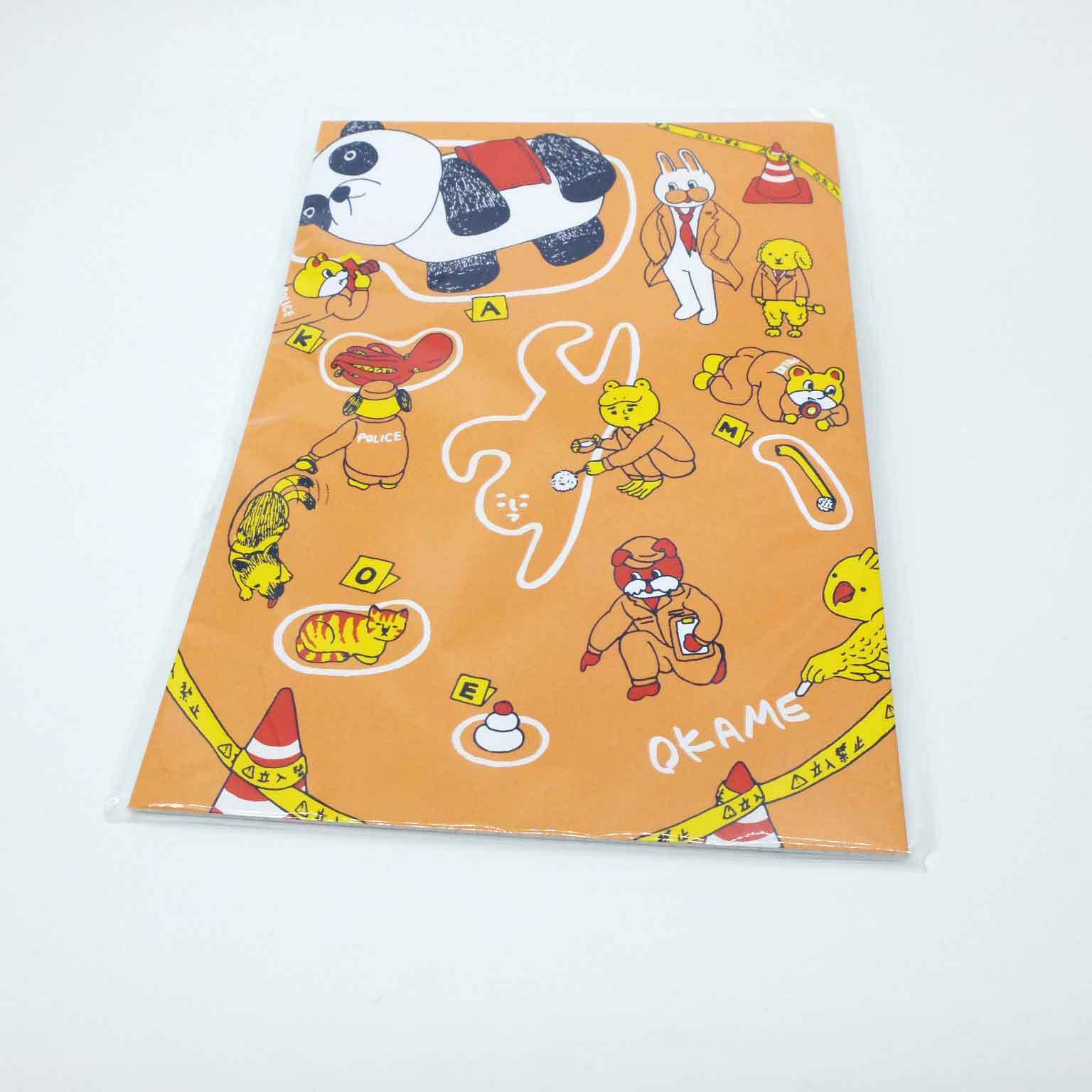 B5ノート「漫画コマ割り／事件現場」/ ノート / OKAME | ヤマトと