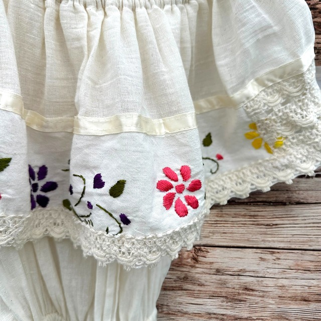 【KIDS】vintage Mexican one-piece size:8歳前後