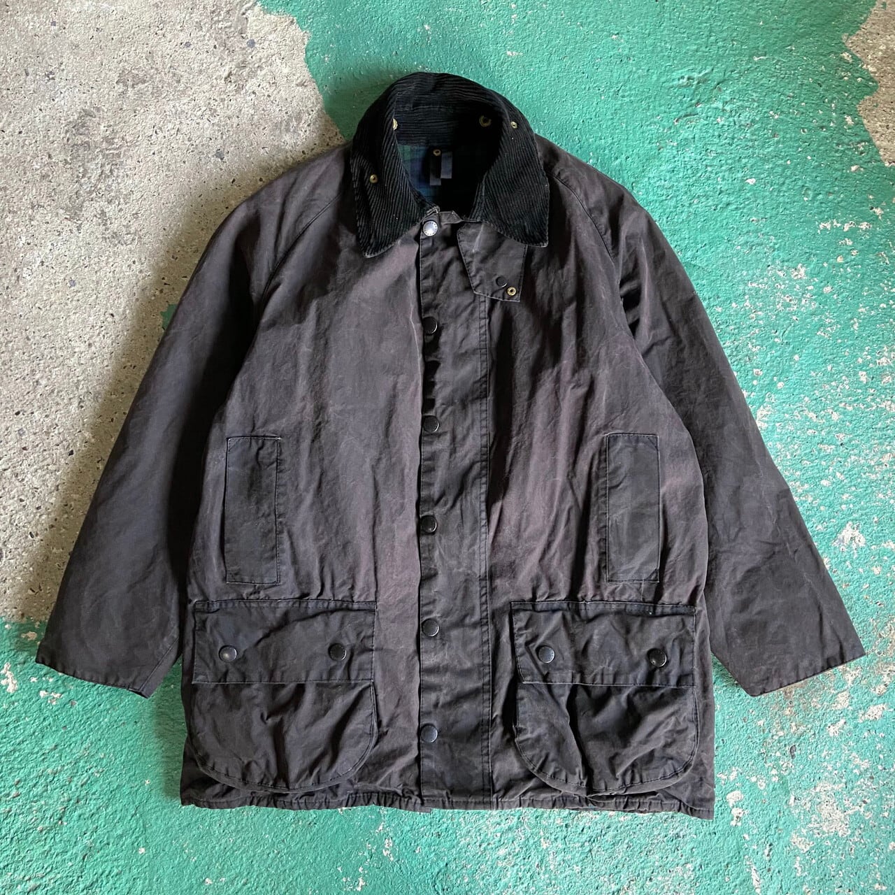 00年代 ビンテージ 旧3ワラント Barbour バブアー BEAUFORT ビュー