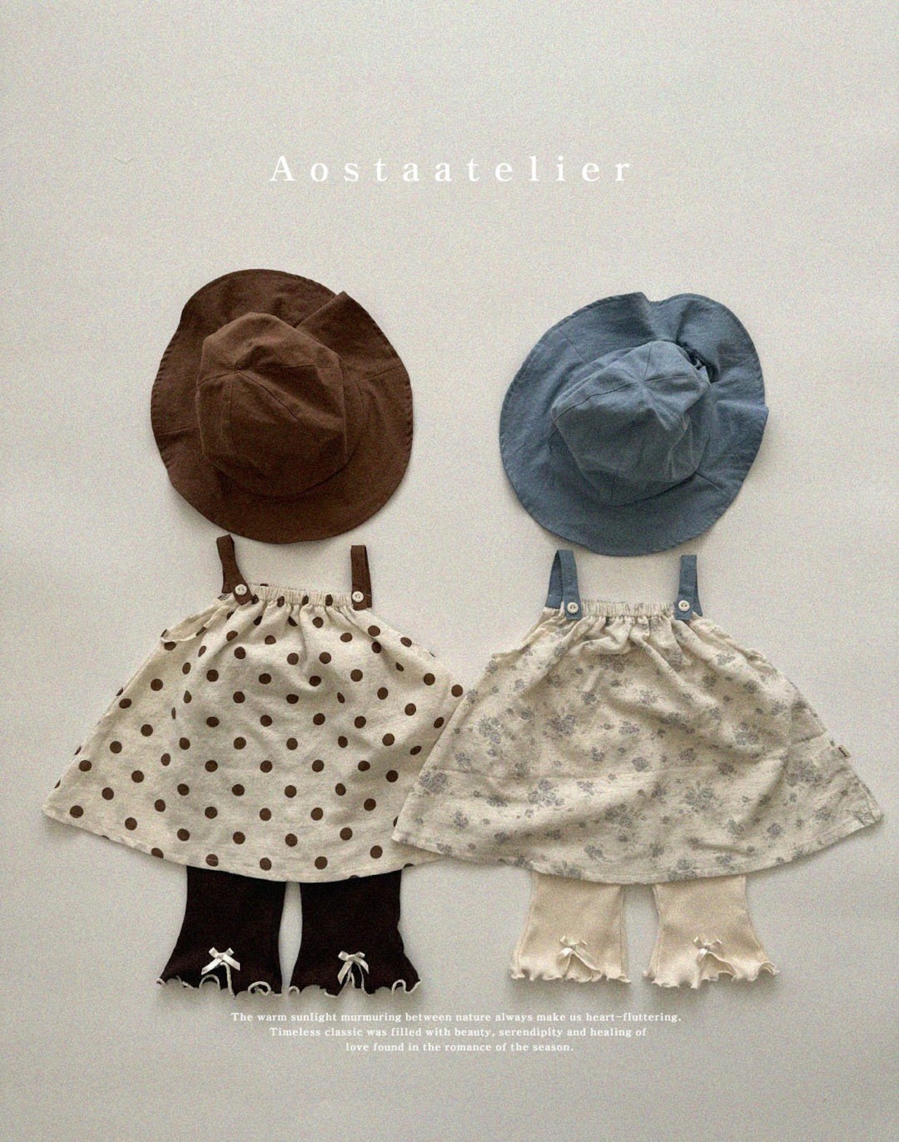 【Aosta】サマーキャミブラウス 70~115cm ブルー 230510 - 9