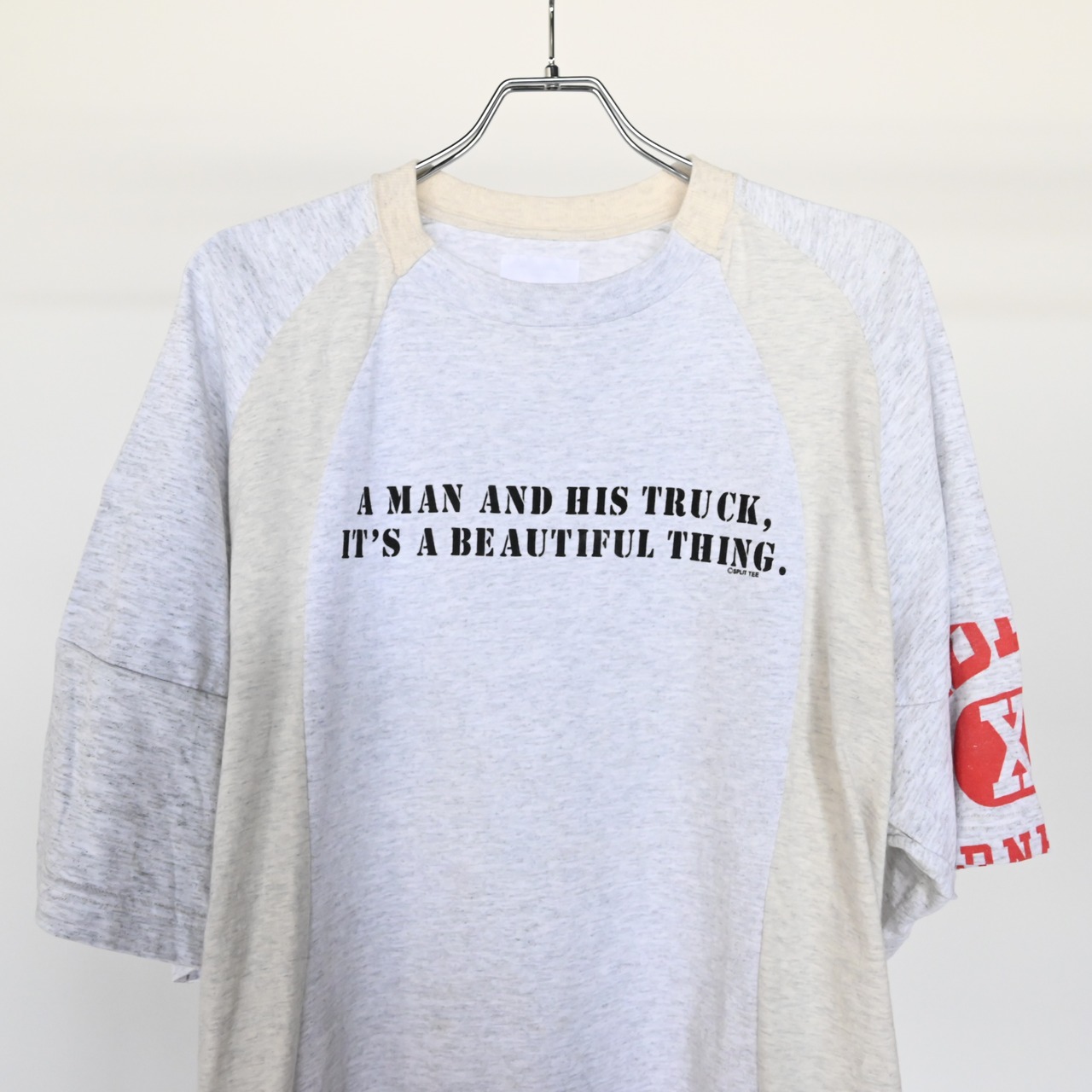 CHANGES / RAGLAN SLEEVES POCKET TEE MULTI