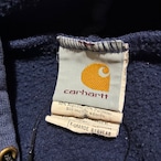 00s Carhartt プルオーバーパーカー　フェードネイビー　XL カーハート