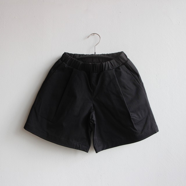 《MOUNTEN. 2024SS》Re-nylon gaba half pants / black