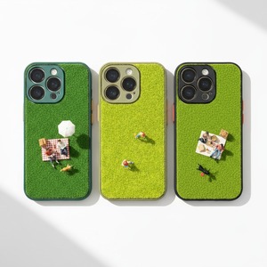 SHIBAFUL ME iPhone ケース -Light Green-