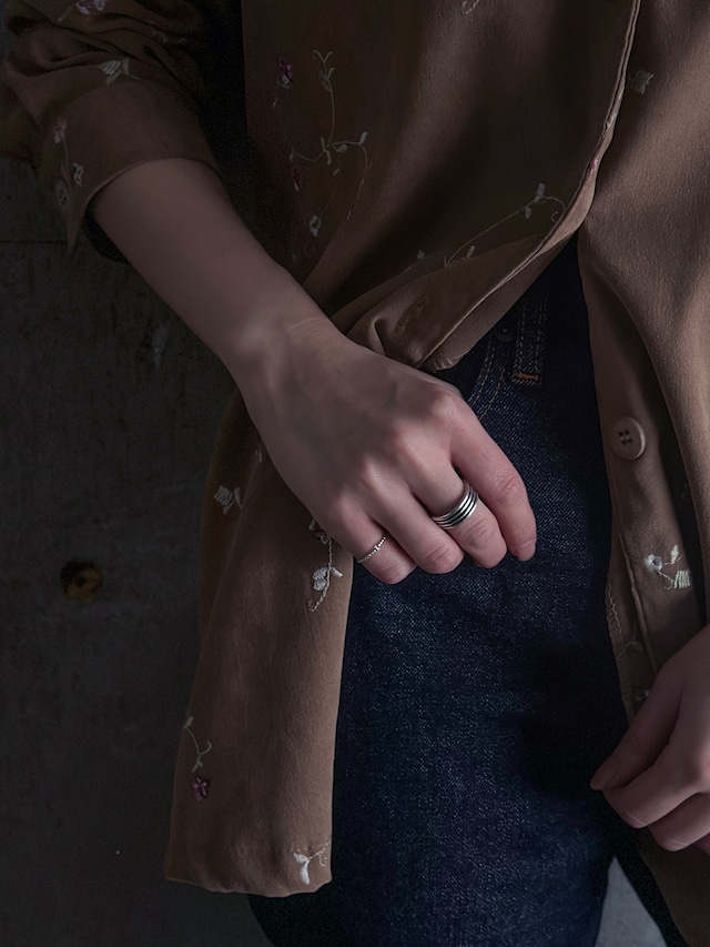 Karen tribe／Silver ring (RG2-B1)