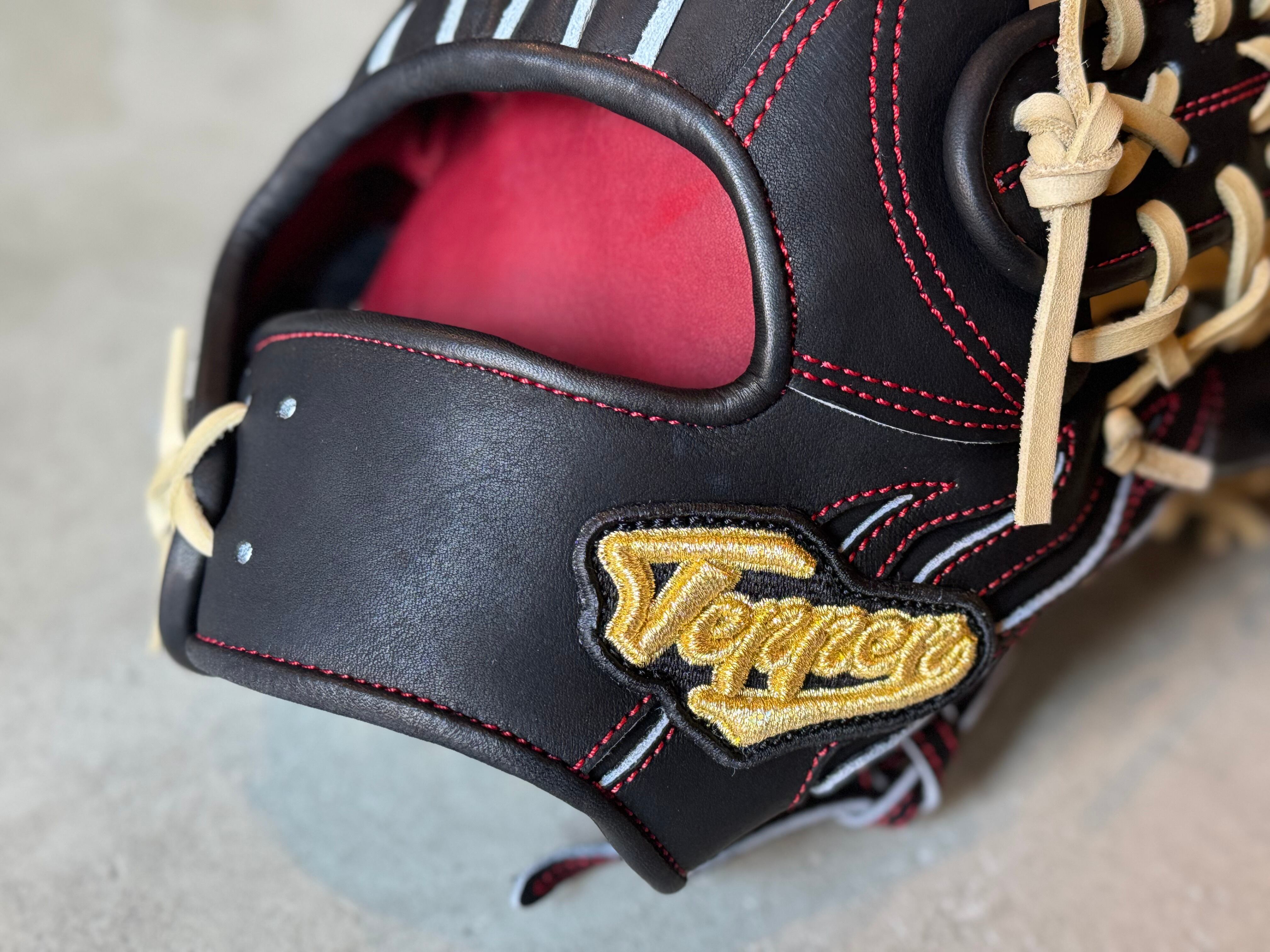 2026年限定モデル【TEPPEN】硬式用グローブ 外野手用 TTY-S ブラック