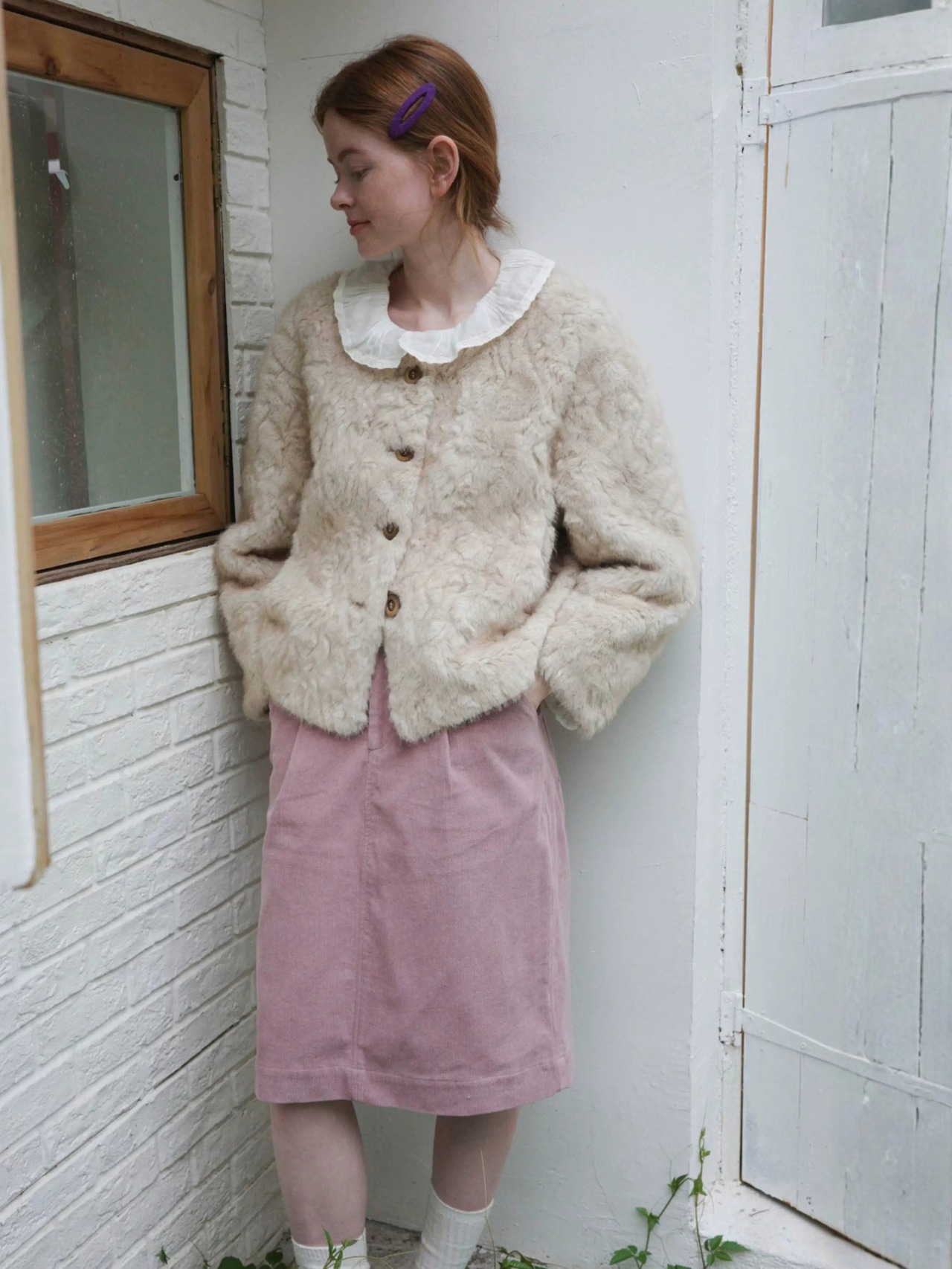 Douce Faux Fur Jacket F0868