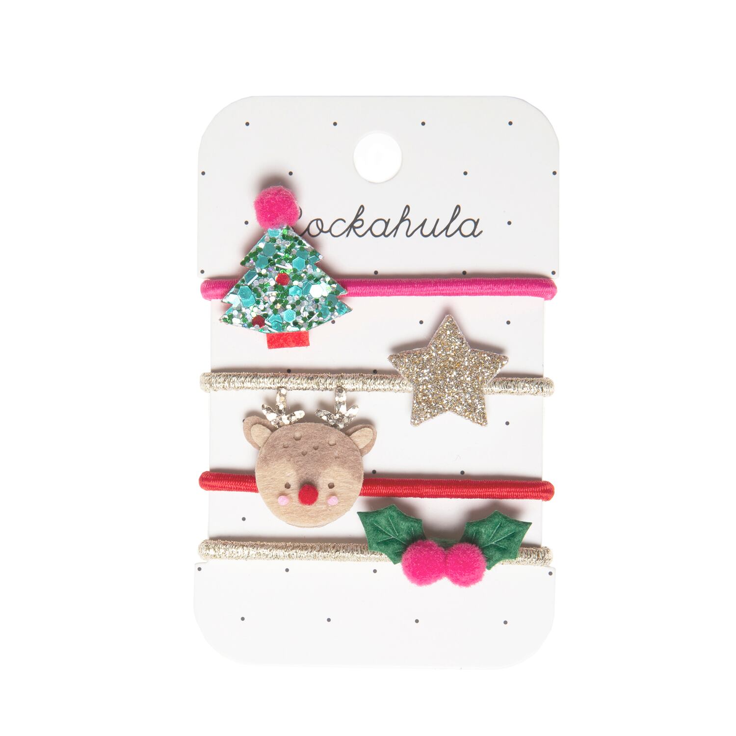 X423:Festive Christmas Ponies-MULTI