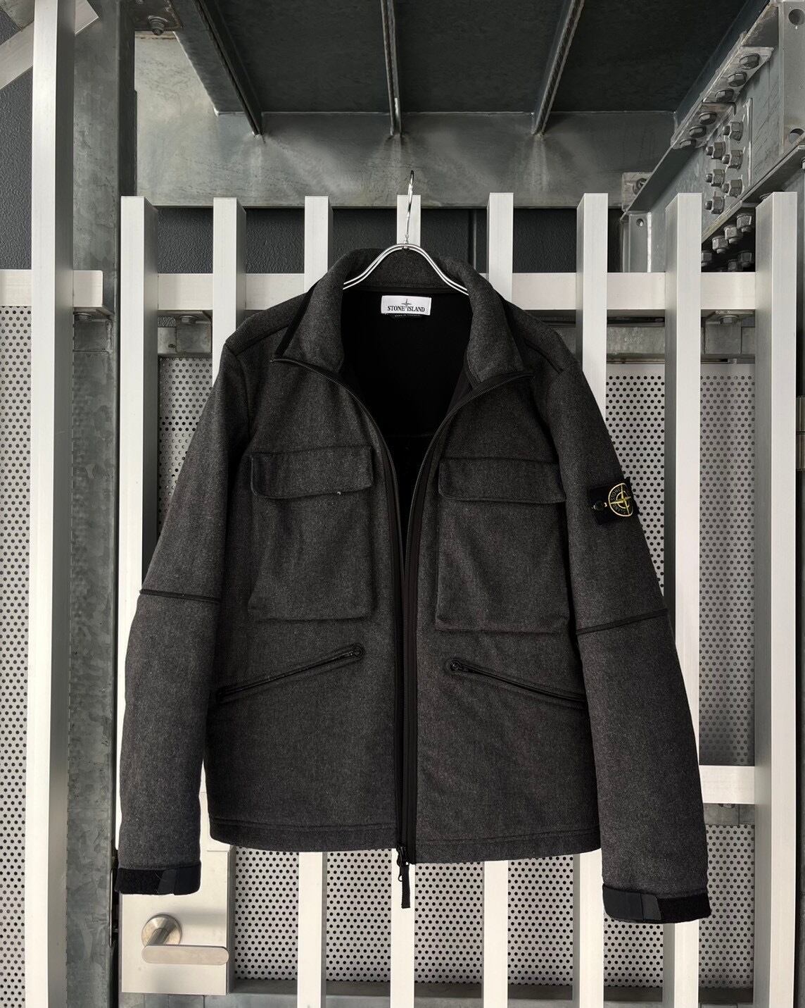 ジャケット・アウター STONE  17AW PANNO-R 4L STRTCH A/W 17 Stone Island Panno R 4L Stretch Jacket – Dans Designer Ltd