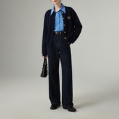 クラシカル ルーズフィットデニムパンツ H0042