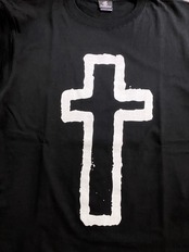 GODSIZE CROSS TEE [BLACK]