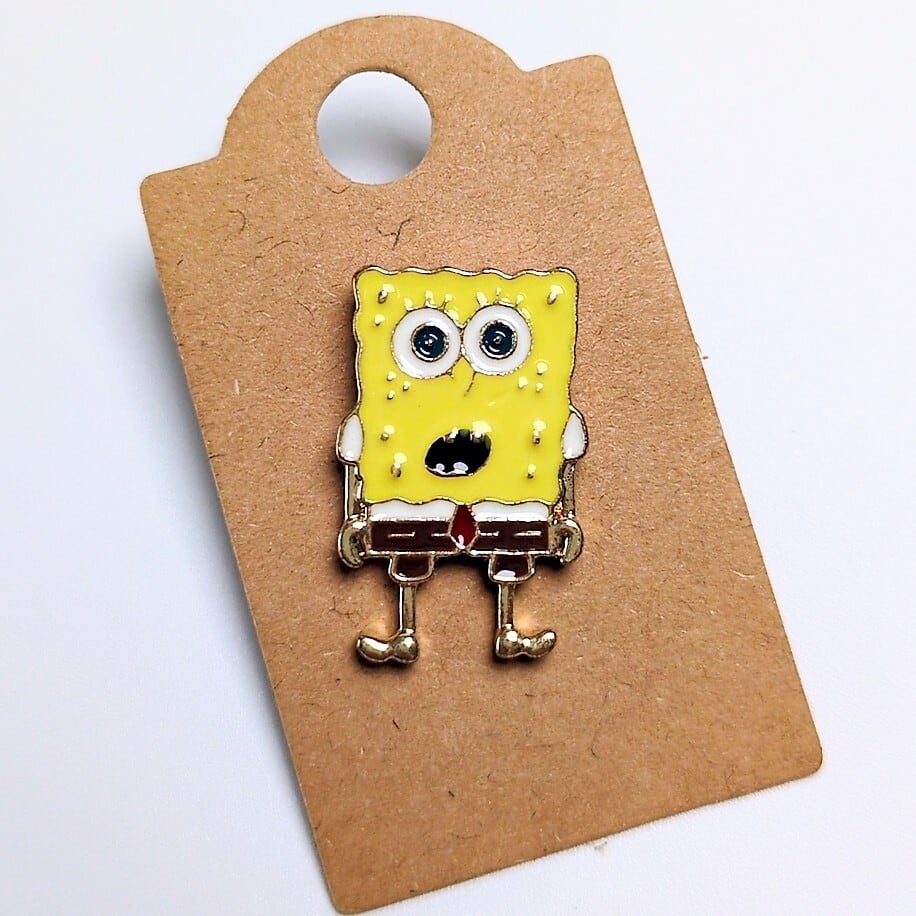 ♧ 送料無料！ ★ピンズ PINS★ピンバッジ 【 SpongeBob SquarePants （ スポンジボブ ） 】 〚アメリカン雑貨 アメトイ〛