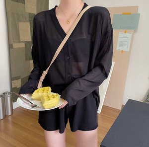 ゆるカーデ・ショートパンツ セットアップ AJ1050-3062