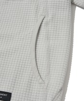 THERMOSQUARE FLEECE ZIP HOODIE_WHITE
