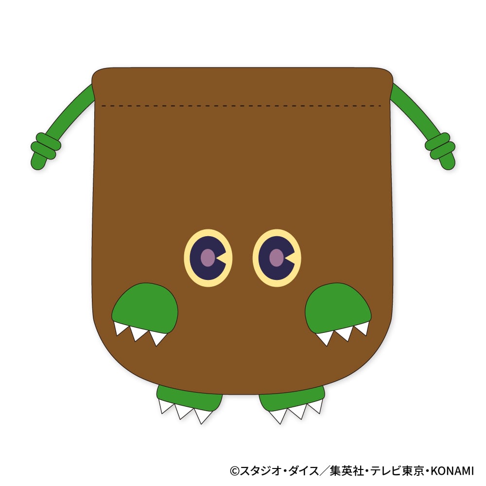 遊☆戯☆王デュエルモンスターズ モフモフ巾着 A:クリボー