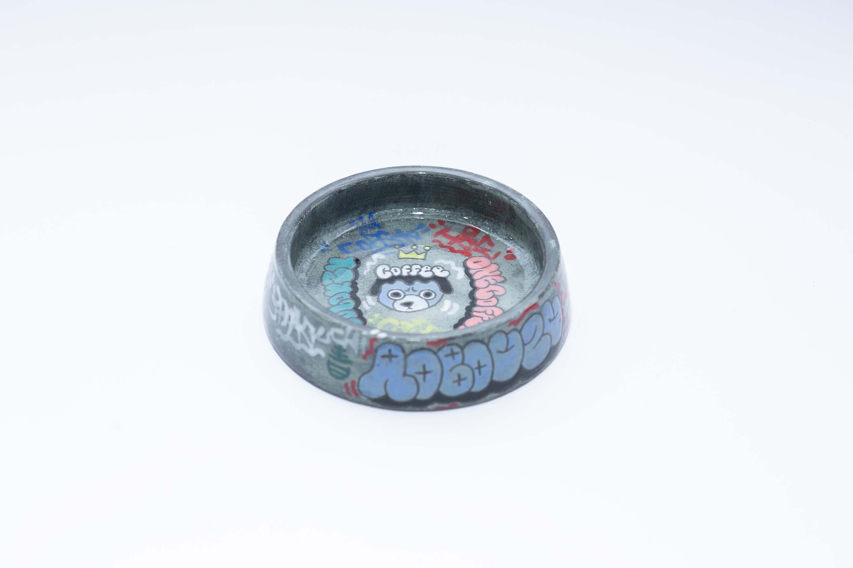 【新作】ハイパーポットクリエイター "阿萬" × aobouzu ドッグボウル 6【最高のアートワーク】