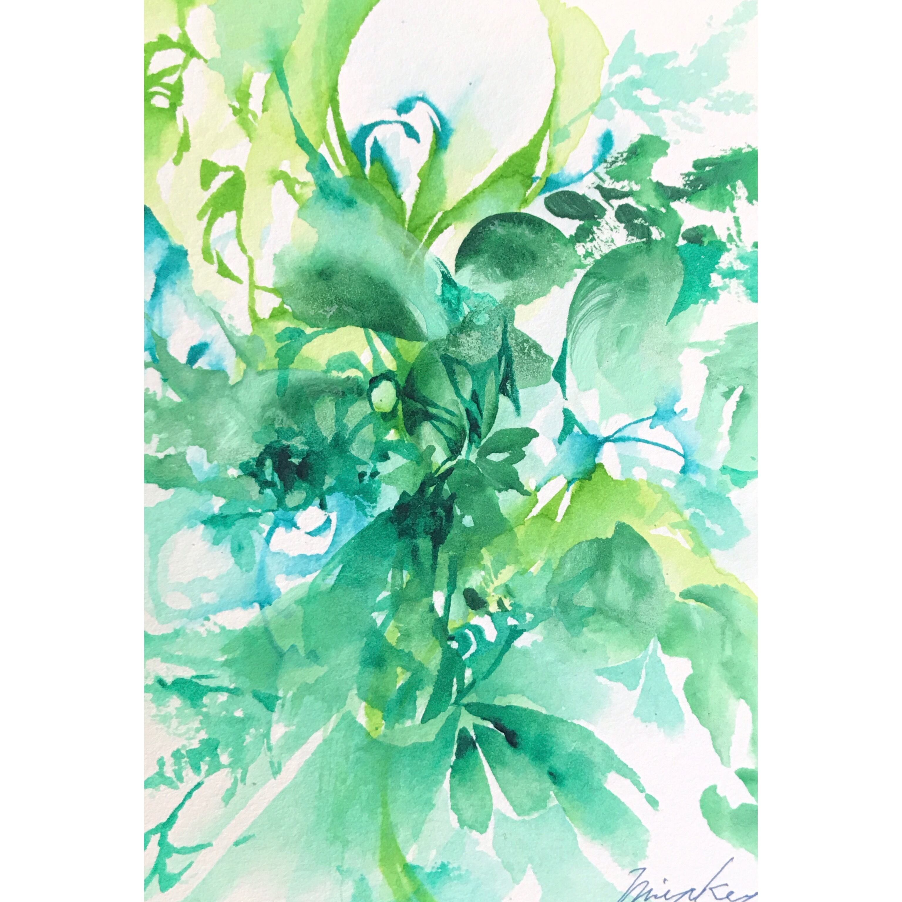 #79 抽象画 原画 はがき 79 抽象画 原画 はがき