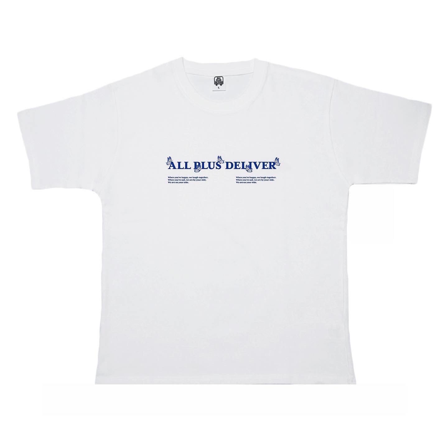 13 White×Blue t-shirt