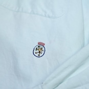 TOMMY HILFIGER 3点留め button down shirt light blue