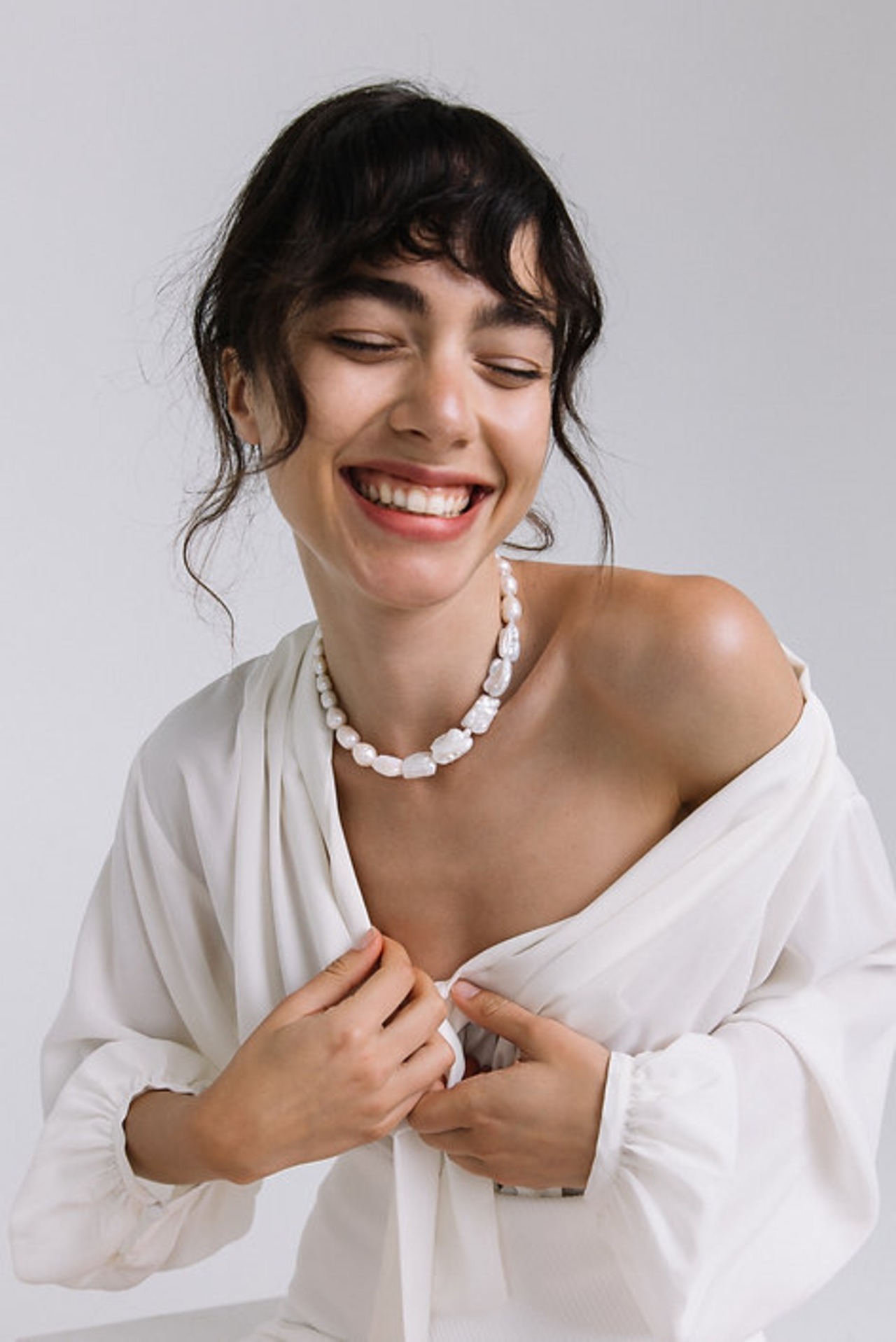NEA・MILANO | Rhy pearl choker- Necklace | ネックレス