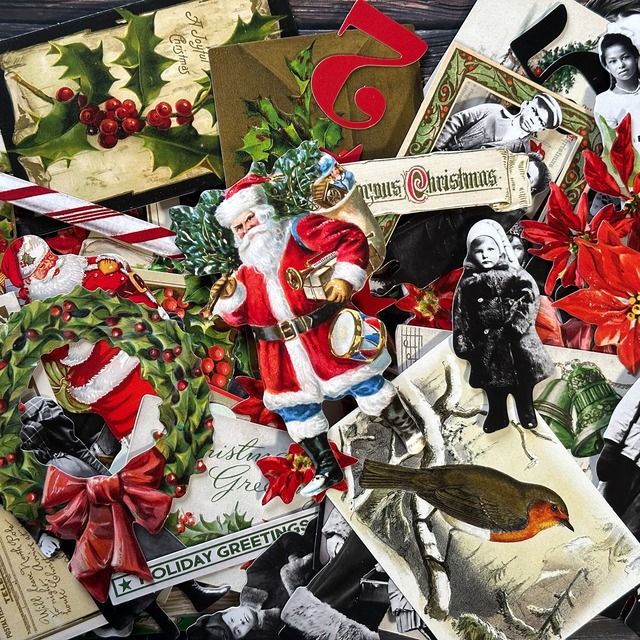 Tim Holtz Idea-ology　クリスマスのダイカット素材82枚入り　Christmas Layers + Paper Dolls TH94414【Tim Holtz（ティムホルツ）】[TH-34m]