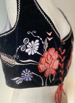 Austrian Velvet Bustier