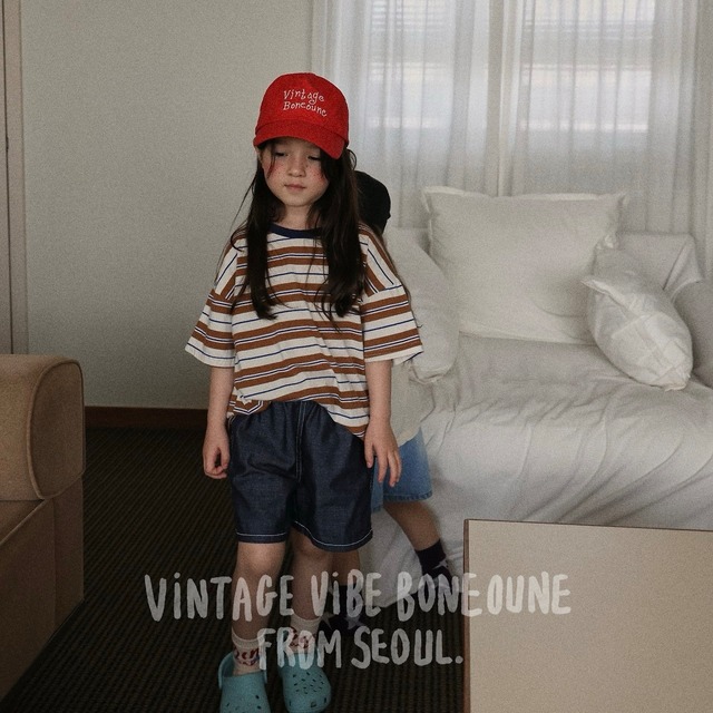 【予約】bone stripe T/ boneoune（ junior）