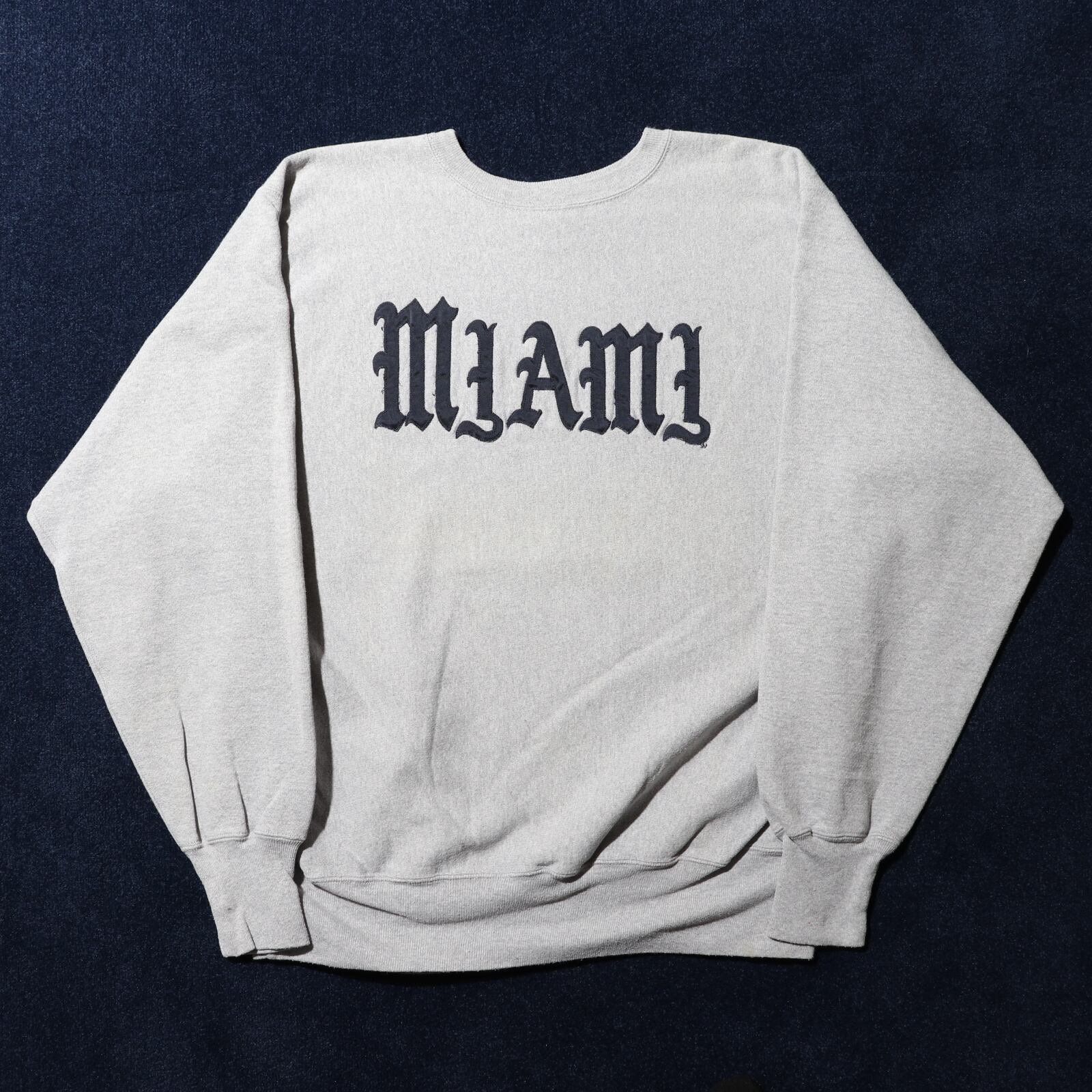 XL オールドイングリッシュ MIAMI マイアミ グレー 90s リバース 