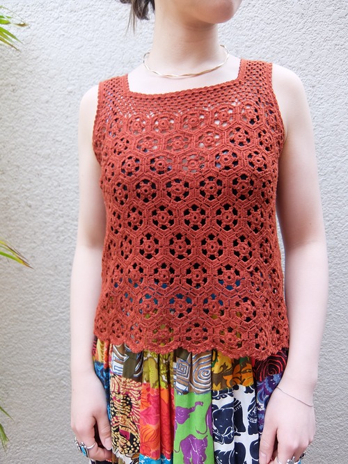 Crochet tops／クロシェ トップス