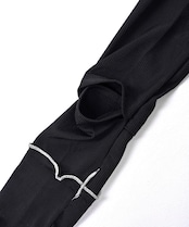 【直営限定ITEM】バイカラーメロウアームカバー (GRAY) CQ-49505H