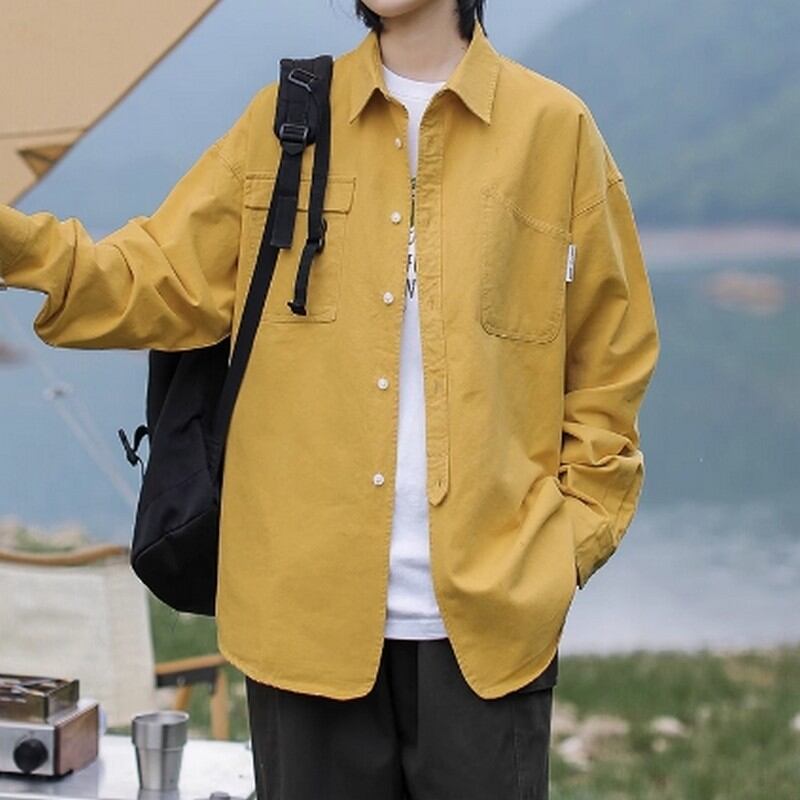 Casual long sleeve shirts -4col- A0103