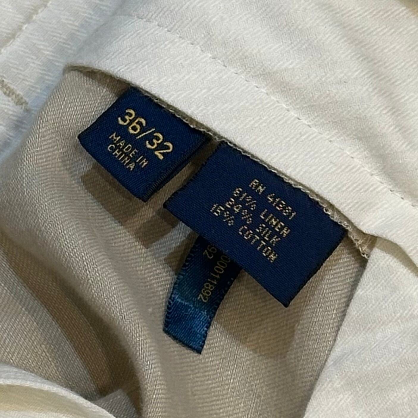 ｼﾙｸﾘﾈﾝ‼︎】Polo Ralph Lauren Slacks “Linen×Silk×Cotton” | 下北沢