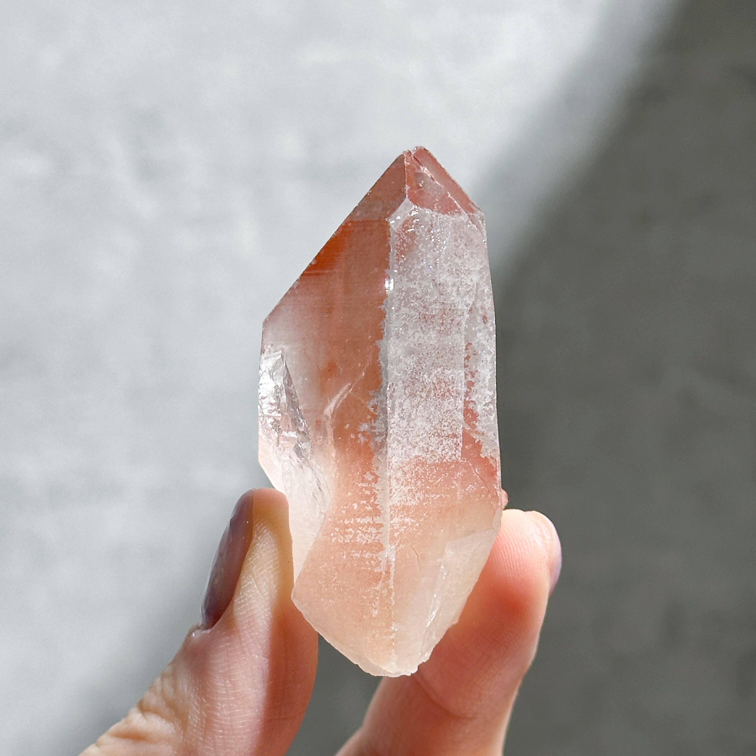 ミナスジェライス産ピンクレムリアン 原石24◇ Pink Lemurian ◇天然石