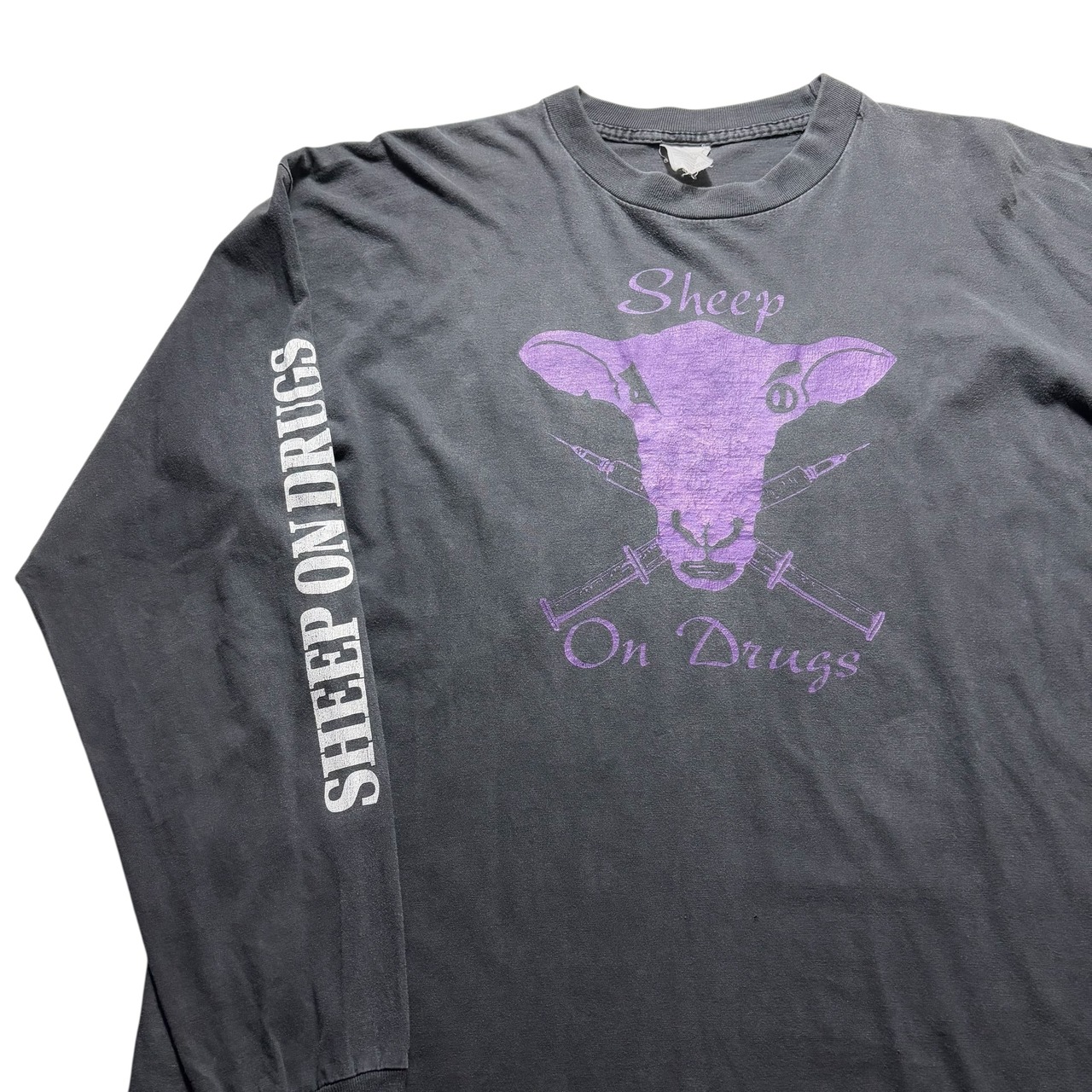 vintage 1990’s SHEEP ON DRUGS long sleeves music tee