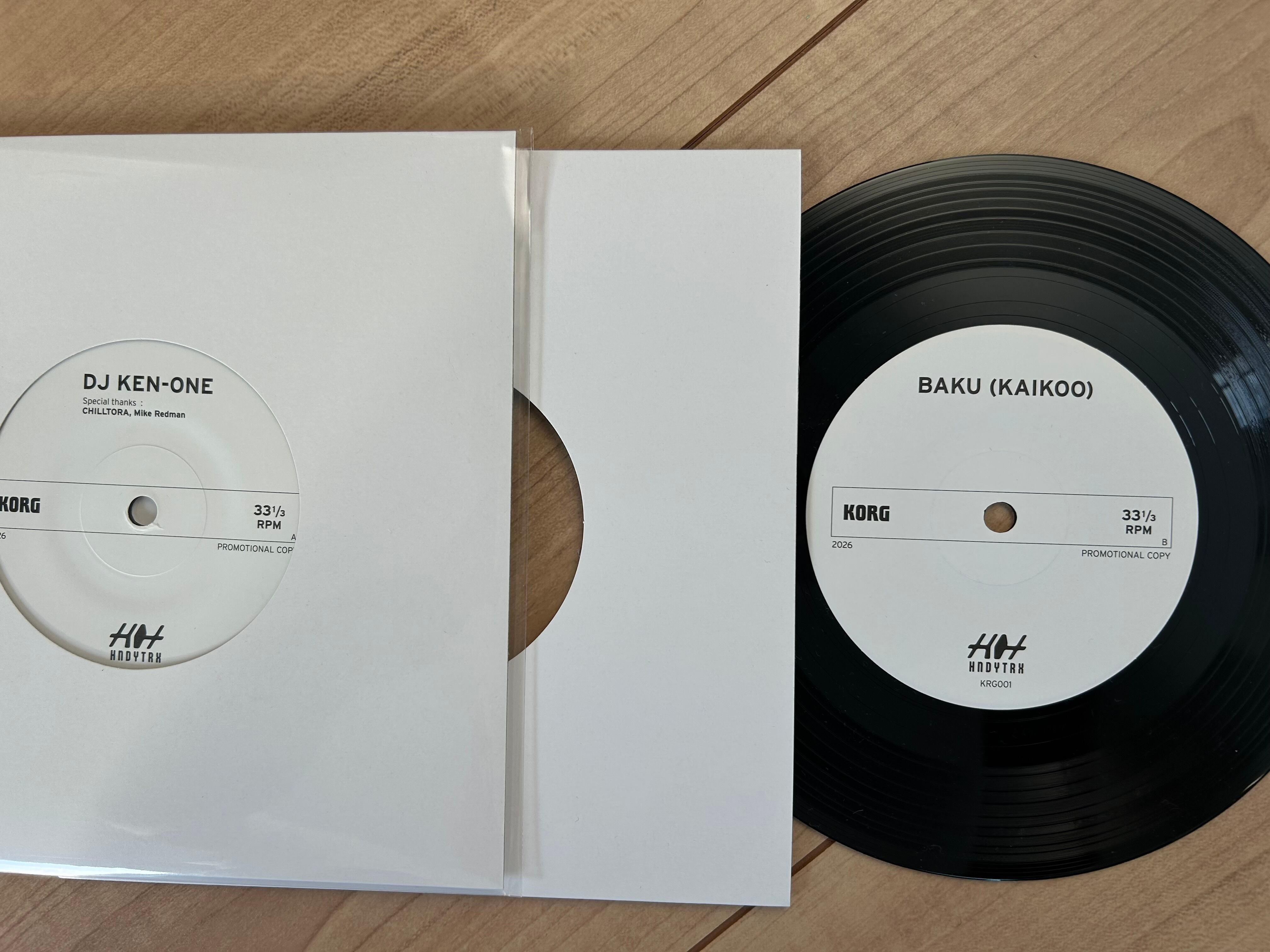 BAKU & DJ KEN-ONE / 7inch Scratch Tool for KORG handytraxx play