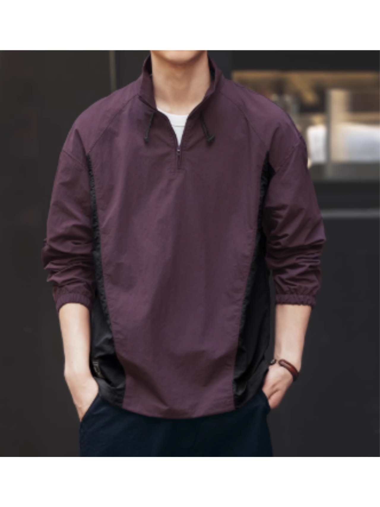 ハーフジッププルオーバー TB1532・画像11