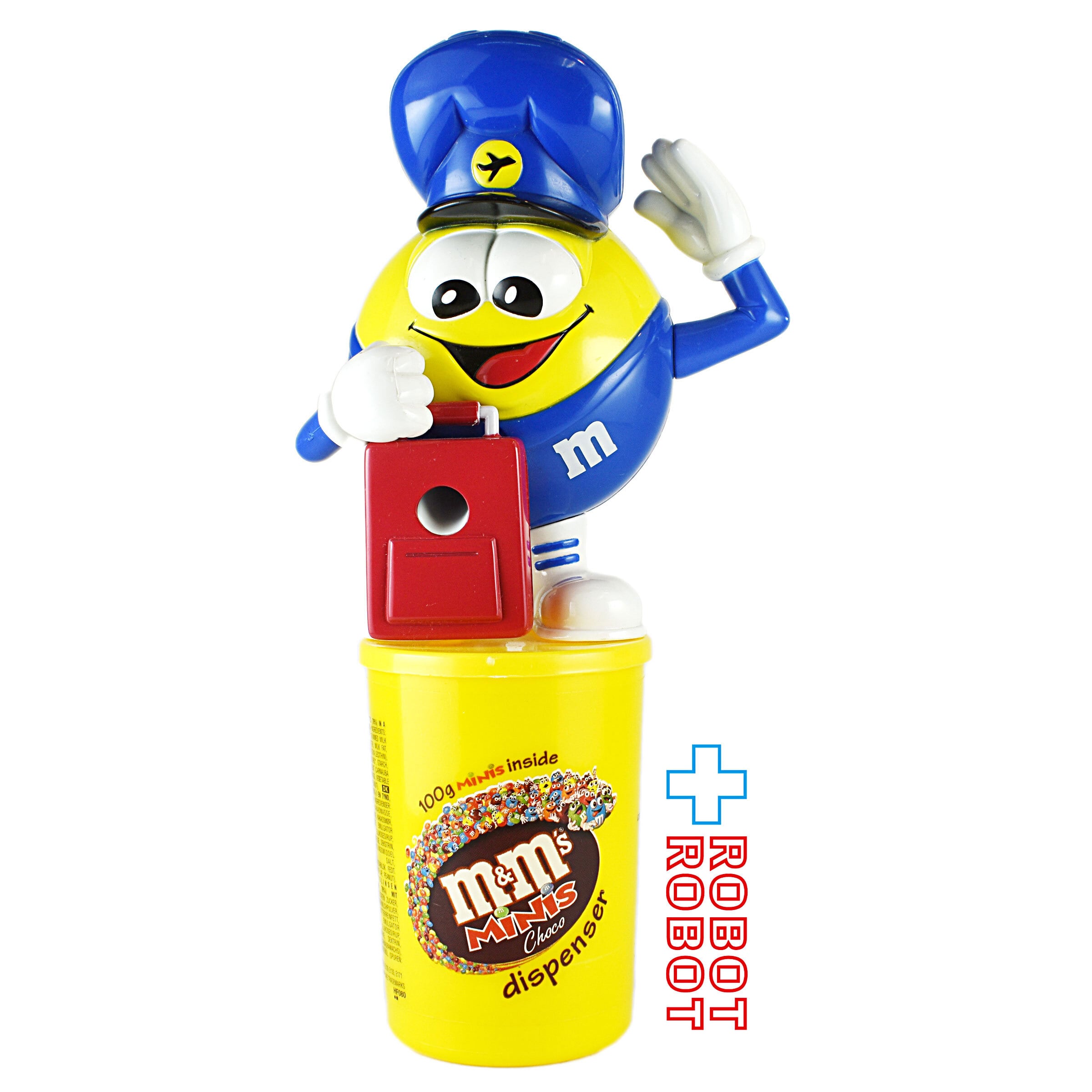 M&M's エムアンドエムズ イエロー ポストマン ディスペンサー | ROBOTROBOT