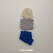 【取寄/韓国直送】aou studio 26/SM コ二ナグランTシャツ｜夏服｜韓国子供服