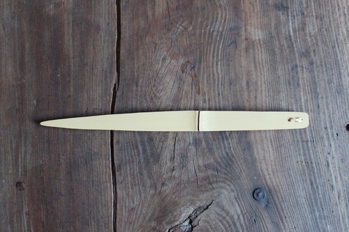 竹のペーパーナイフ