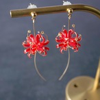 秋風と踊る彼岸花 | spider lily jewelry